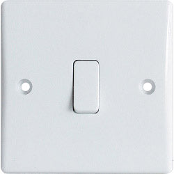 Dencon-Slimline 1 Way 1 Gang Switch