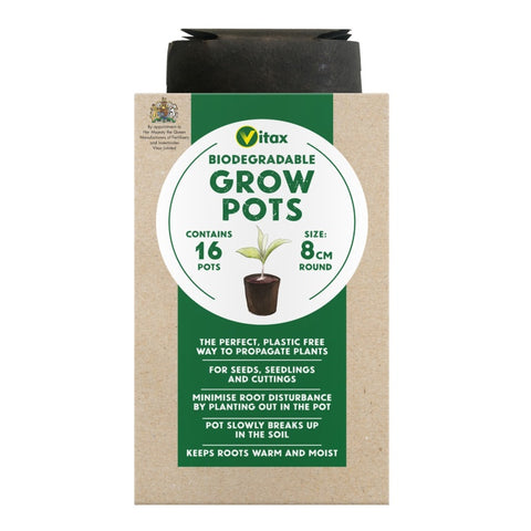 Vitax-Grow Pots Pack 16