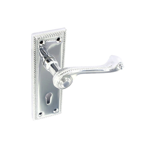 Securit-Georgian Lock Handles CP