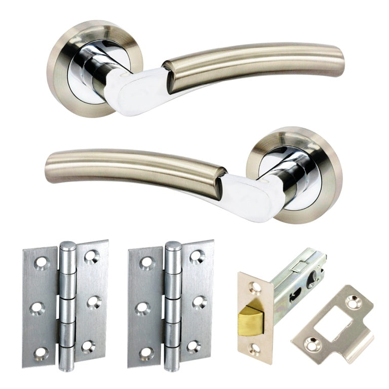 Securit-Mercury Latch Pack With Hinges