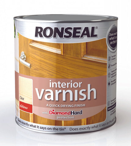 Ronseal-Interior Varnish Gloss 2.5L