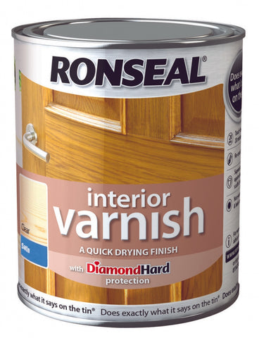 Ronseal-Interior Varnish Satin 250ml