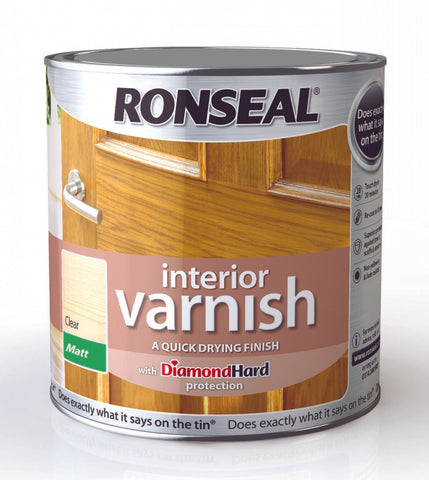 Ronseal-Interior Varnish Matt 2.5L