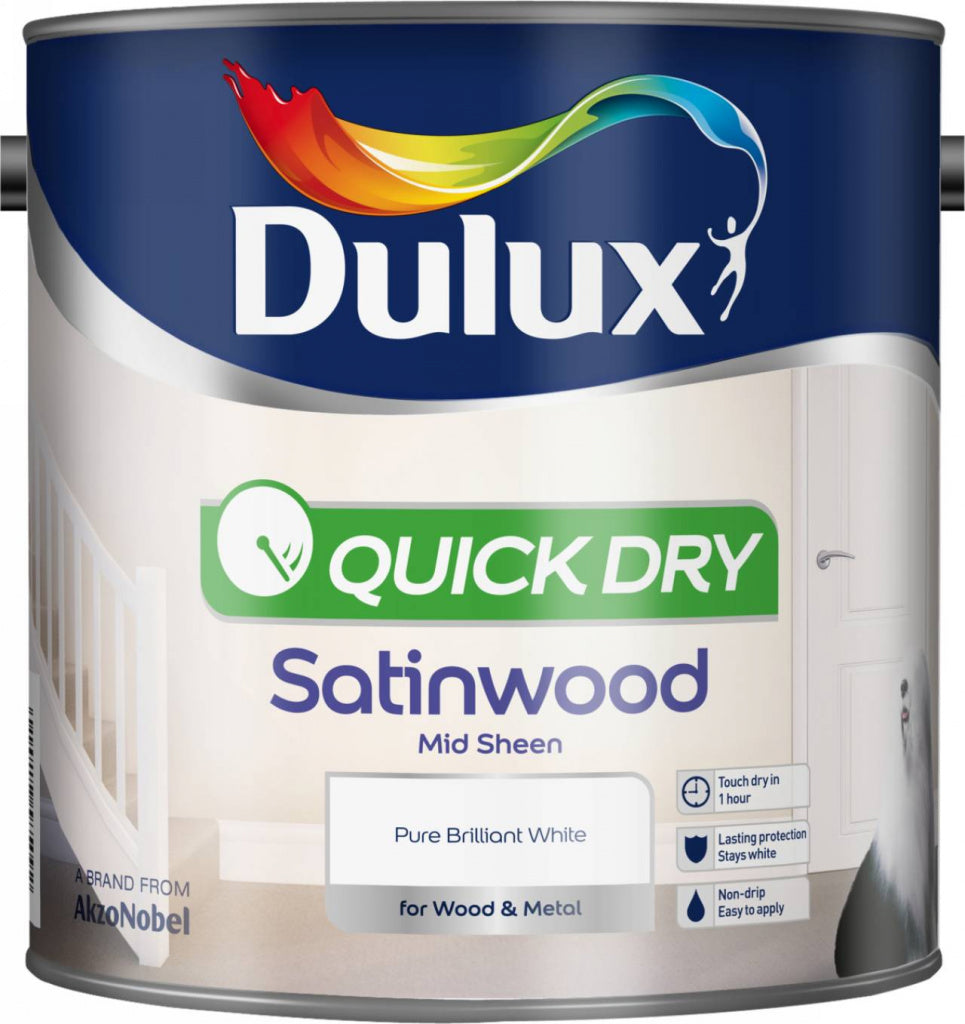 Dulux-Quick Dry Satinwood 2.5L