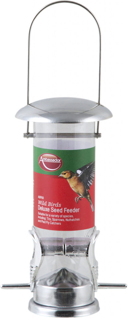 Ambassador-Wild Birds Deluxe Seed Feeder