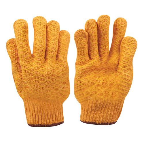 Silverline-Yellow Gripper Gloves