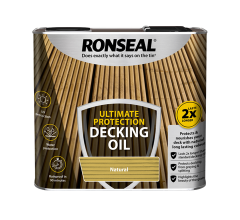 Ronseal-Ultimate Protection Decking Oil 2.5L