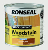 Ronseal-Quick Drying Woodstain Satin 250ml
