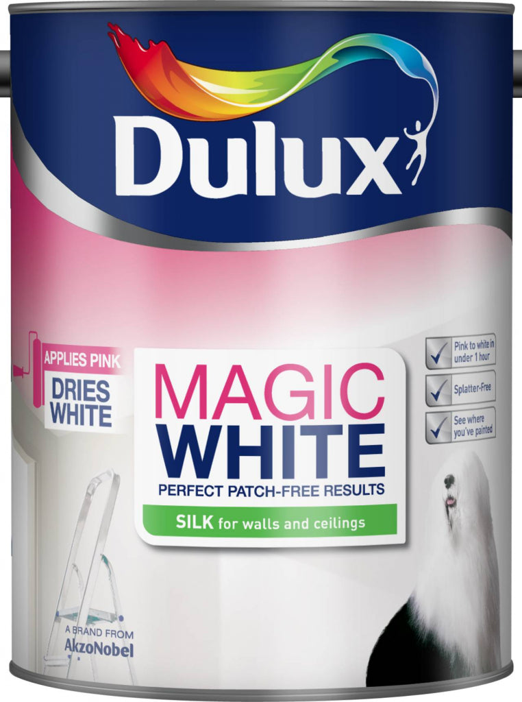 Dulux-Magic White Silk 5L