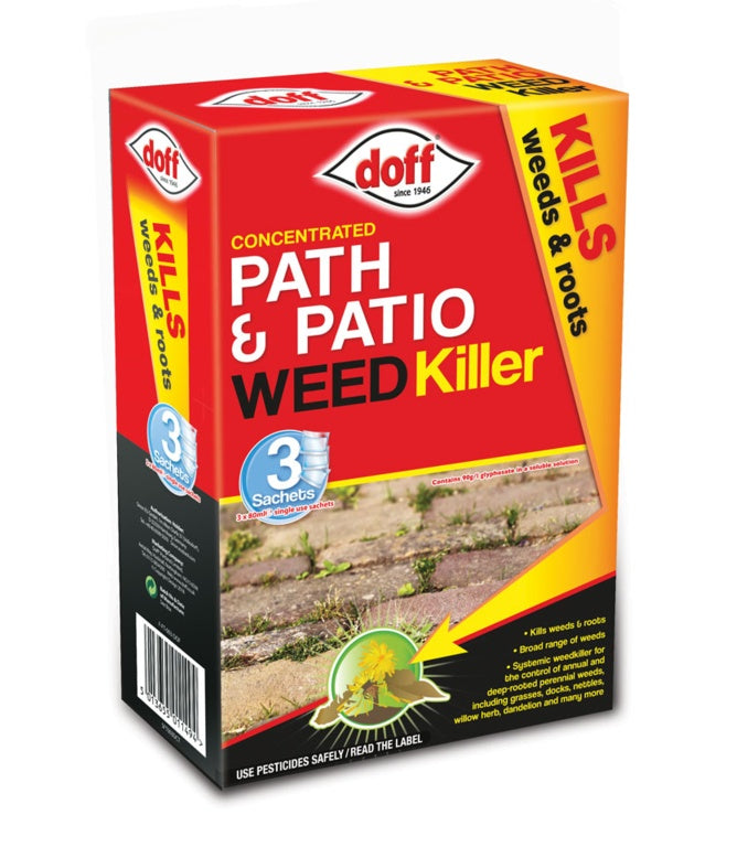 Doff-Path & Patio Weedkiller 3 Sachet