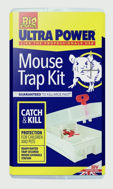The Big Cheese-Ultra Power Mouse Trap Kit - sidtelfers diy & timber