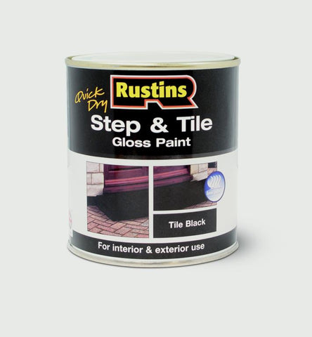 Rustins-Quick Drying Step Tile Black