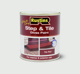 Rustins-Quick Drying Step Tile Red