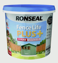 Ronseal Fence Life Plus Matt Shed & Fence Treatment - 5L