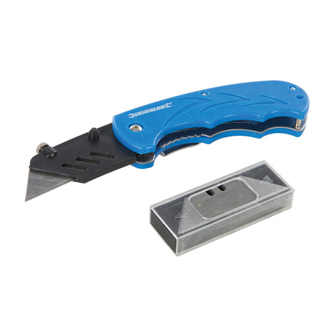 Silverline-Folding Utility Knife