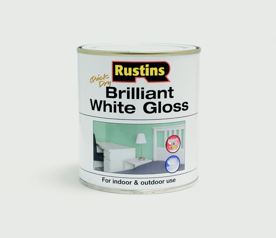 Rustins-Quick Drying White Gloss