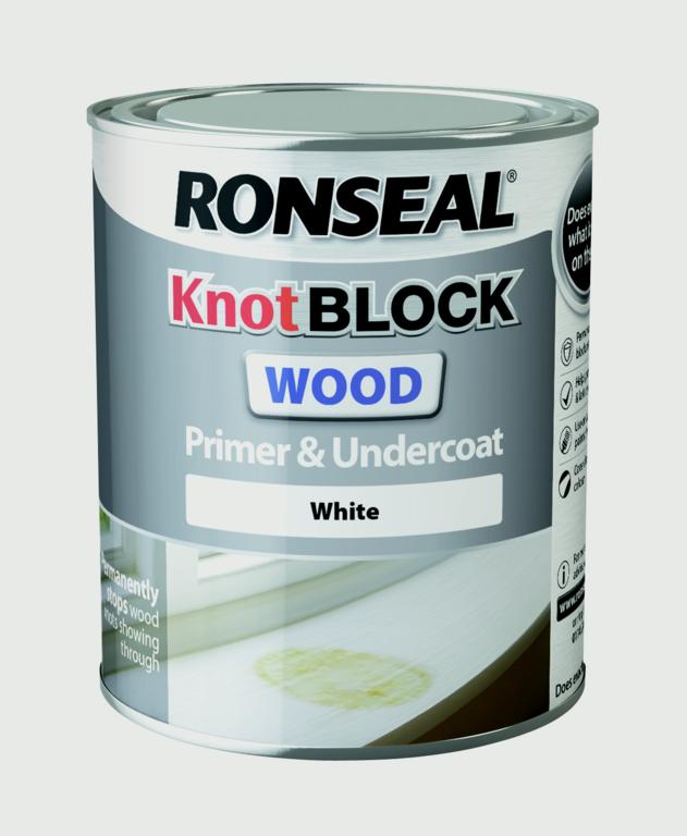 Ronseal KnotBlock Primer & Undercoat White 750ml