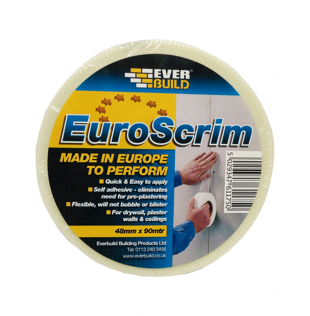 EuroScrim-Plasterboard-Joining-Tape - sidtelfers diy & timber