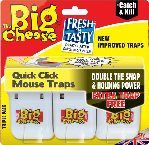 The Big Cheese-Quick Click Mouse Traps - sidtelfers diy & timber