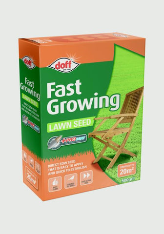 Doff-Fast Acting Lawn Seed With Procoat