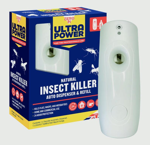 Zero In-Natural Insect Killer Auto Dispenser & Refill - sidtelfers diy & timber