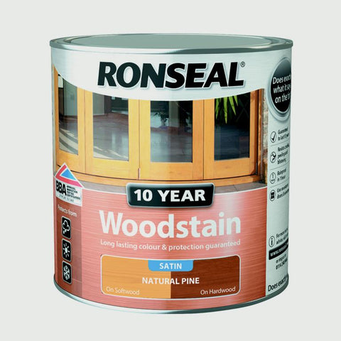 Ronseal-10 Year Woodstain Satin 250ml