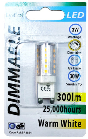 Lyveco-LED Dimmable Lamps G9