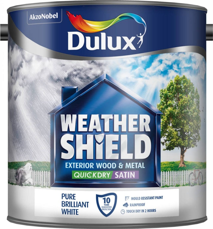 Dulux-Weathershield Quick Dry Satin 2.5L