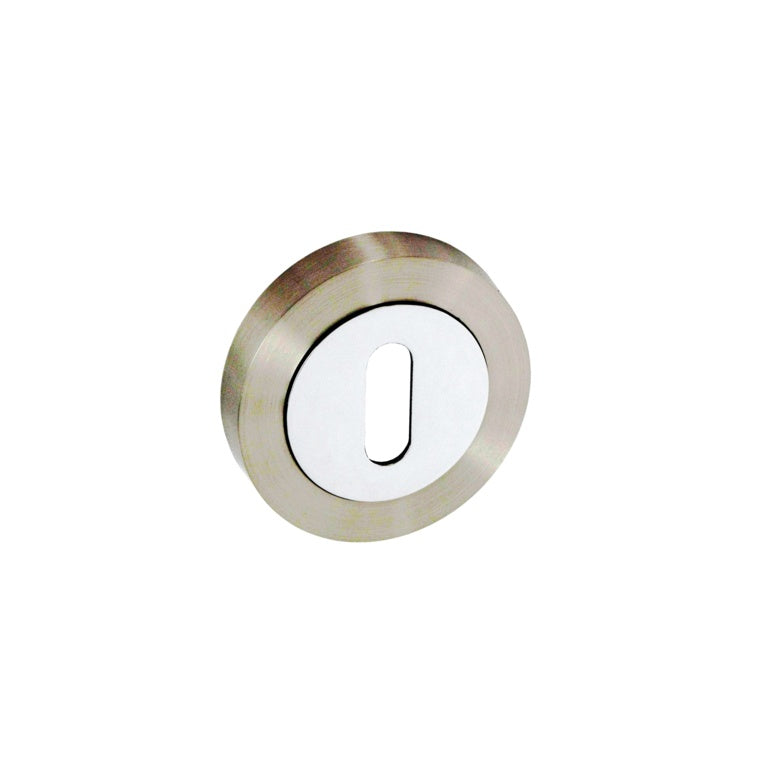 Securit-Nickel Plated Lock Escutcheon