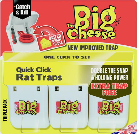 The Big Cheese-Quick Click Rat Traps - sidtelfers diy & timber