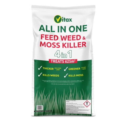 Vitax-All In One Feed Weed & Moss Killer
