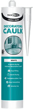 DECORATORS CAULK WHITE NEW IMPROVED 60 MINUTE FORMULA.