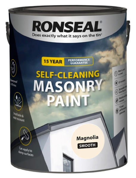 Ronseal-Self Cleaning Smooth Masonry Paint
