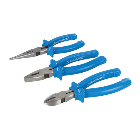 Silverline-Pliers Set 3pce