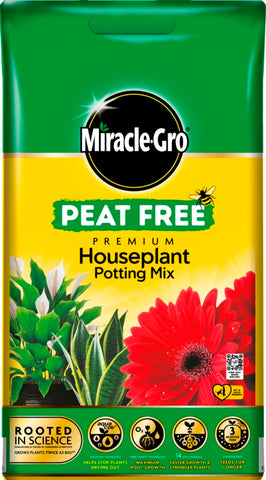 Miracle Gro-Houseplant Potting Mix Peat Free Compost