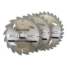 Silverline-TCT Circular Saw Blades 16, 24, 30T 3pk