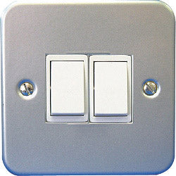 Dencon-2 Gang 2 Way Switch