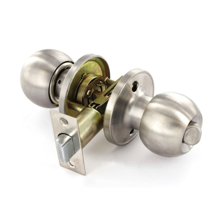 Securit-Stainless Steel Privacy Knob Set