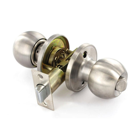 Securit-Stainless Steel Privacy Knob Set