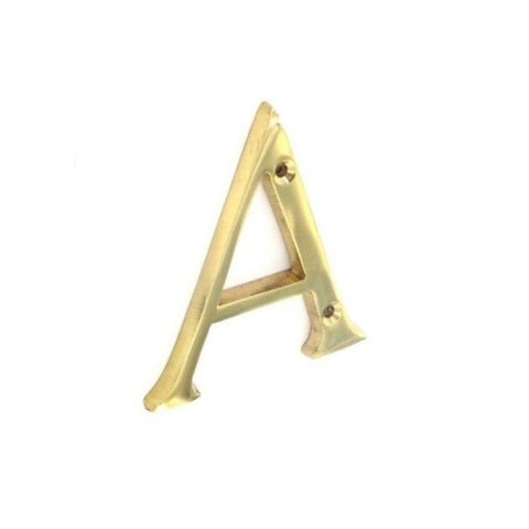 Securit-Brass Letter A