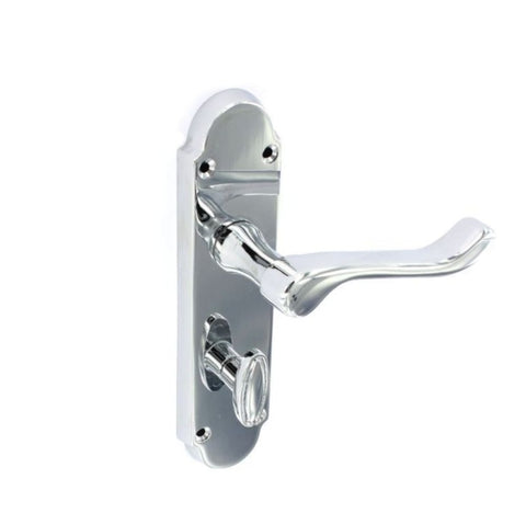 Securit-Richmond Chrome Bathroom Handles (Pair)