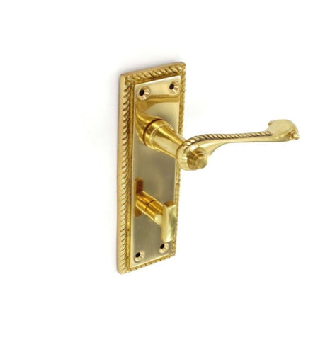 Securit-Georgian Bathroom Handles (Pair)