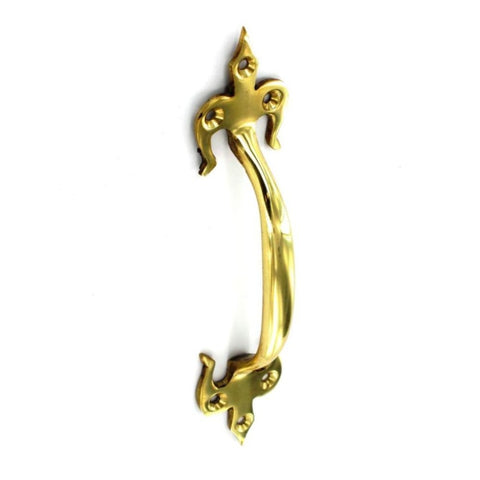 Securit-Brass Fleur-De-Lys Handle