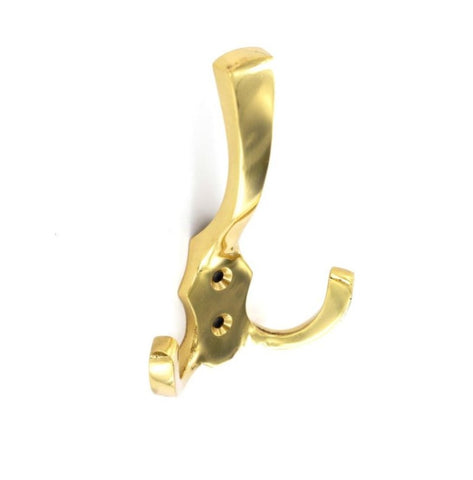 Securit-Brass Hat & Twin Coat Hook