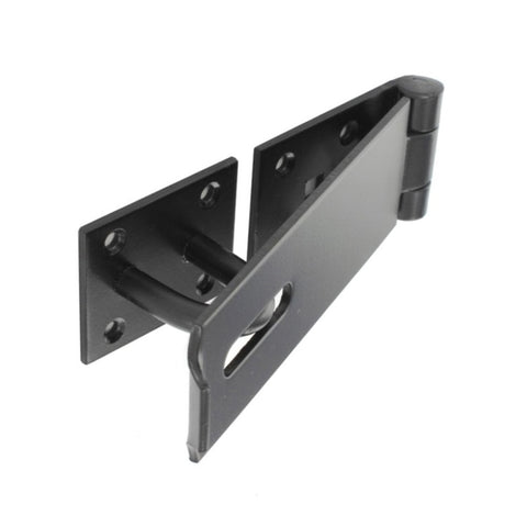 Securit-HD Safety Hasp & Staple Black
