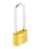 Securit-Egret Long Shackle Brass Padlock
