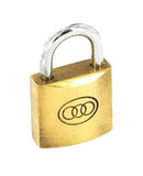 Securit-Tricircle Brass Padlock