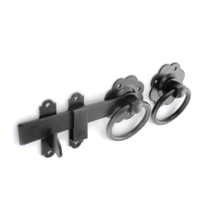 Securit-Ring Gate Latch Black