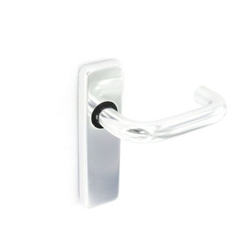 Securit-Aluminium Latch Handles Polished (Pair)