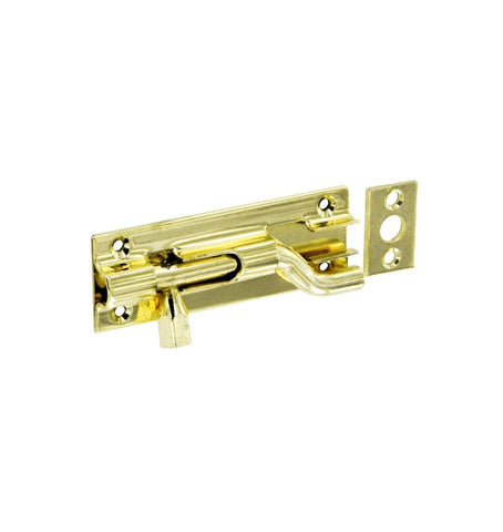 Securit-Brass Necked Bolt 1" Wide